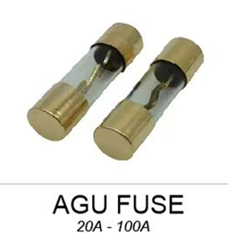 High Current Gold Nickel AFS Fuse for Car Audio Systems